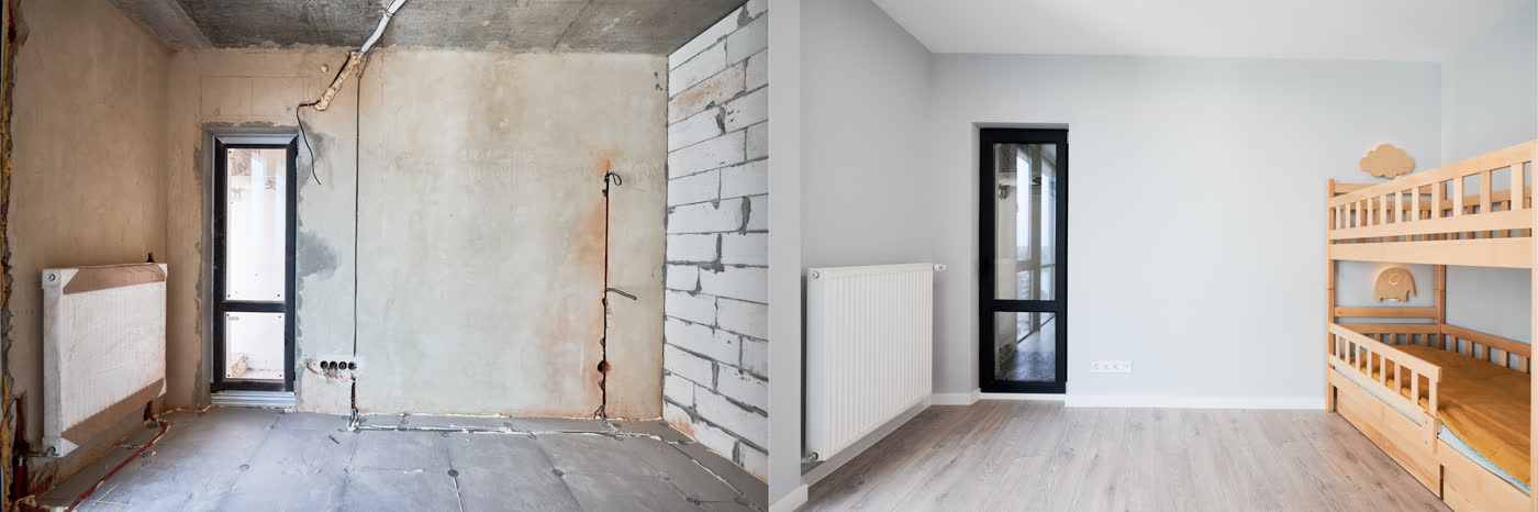 Réception d'un chantier de rénovation réussi