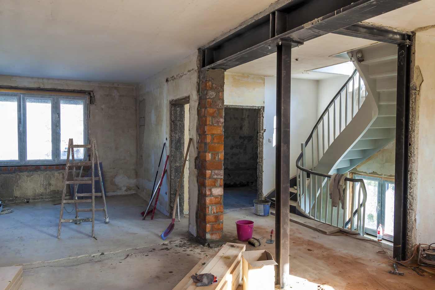 Rénovation d'une maison pavillonnaire à Saint-Herblain